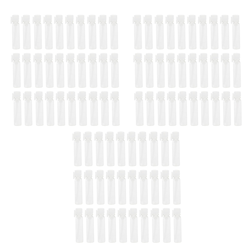 90X Mini Empty Perfume Trial Bottle Sample Vial Essential Oil Jar Cannings