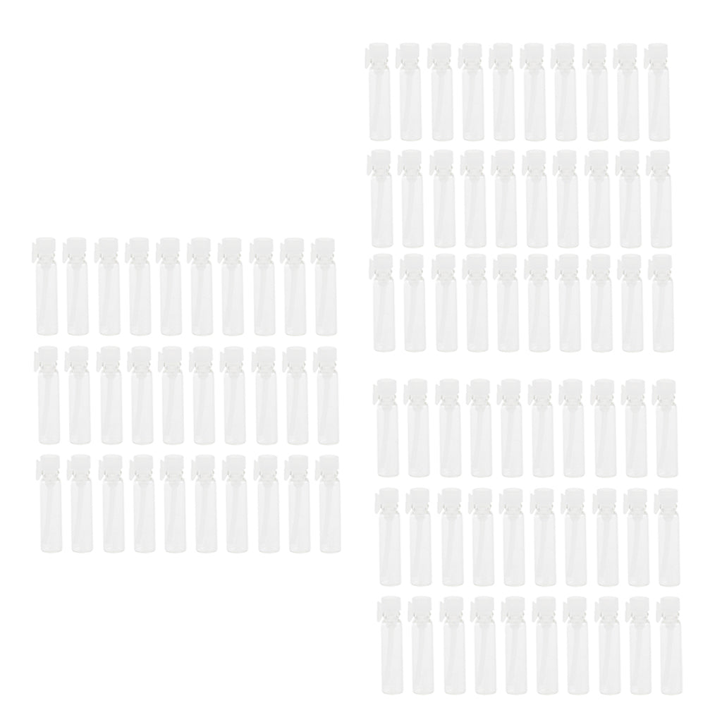 90X Mini Empty Perfume Trial Bottle Sample Vial Essential Oil Jar Cannings