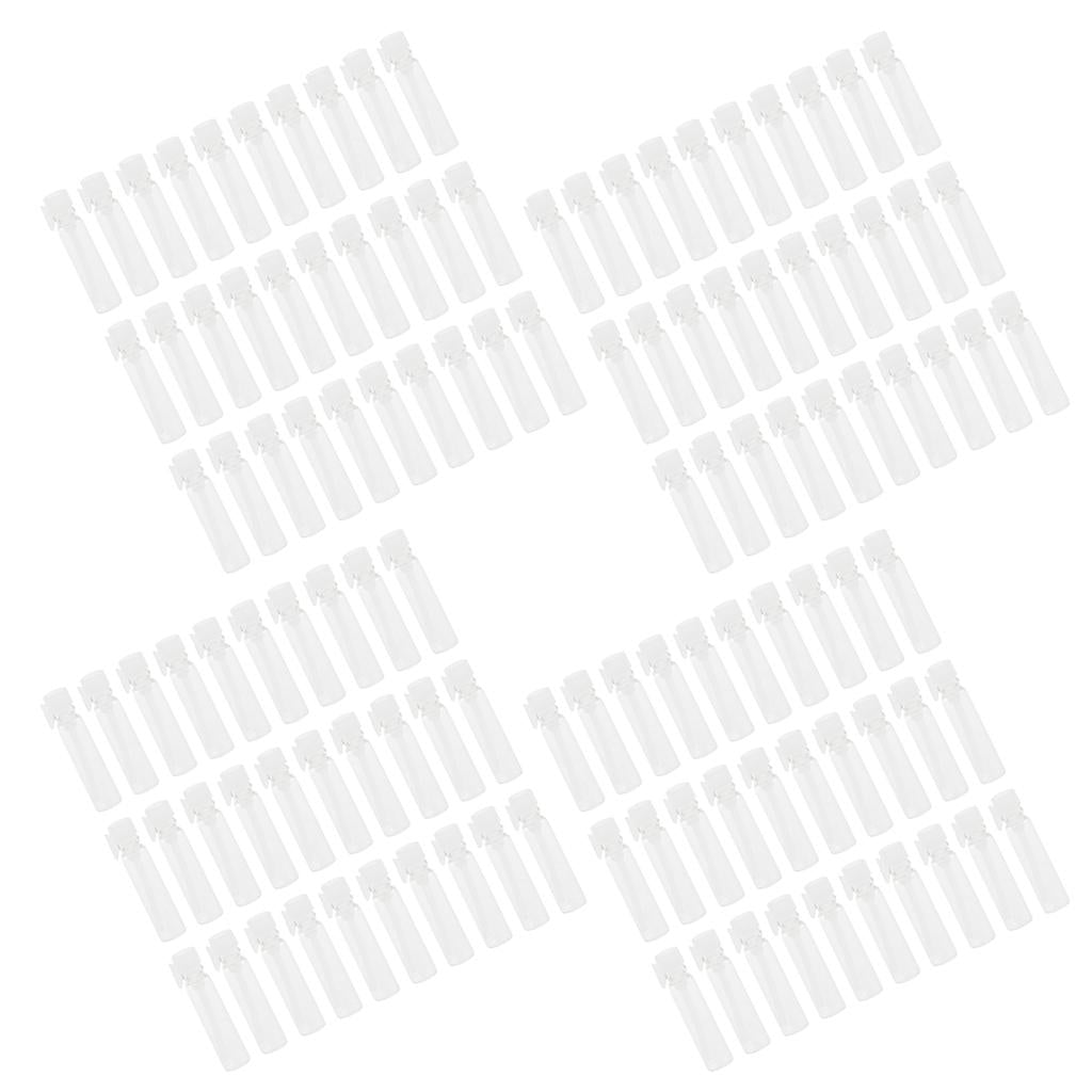 120X Mini Empty Perfume Trial Bottle Sample Vial Essential Oil Jar Cannings