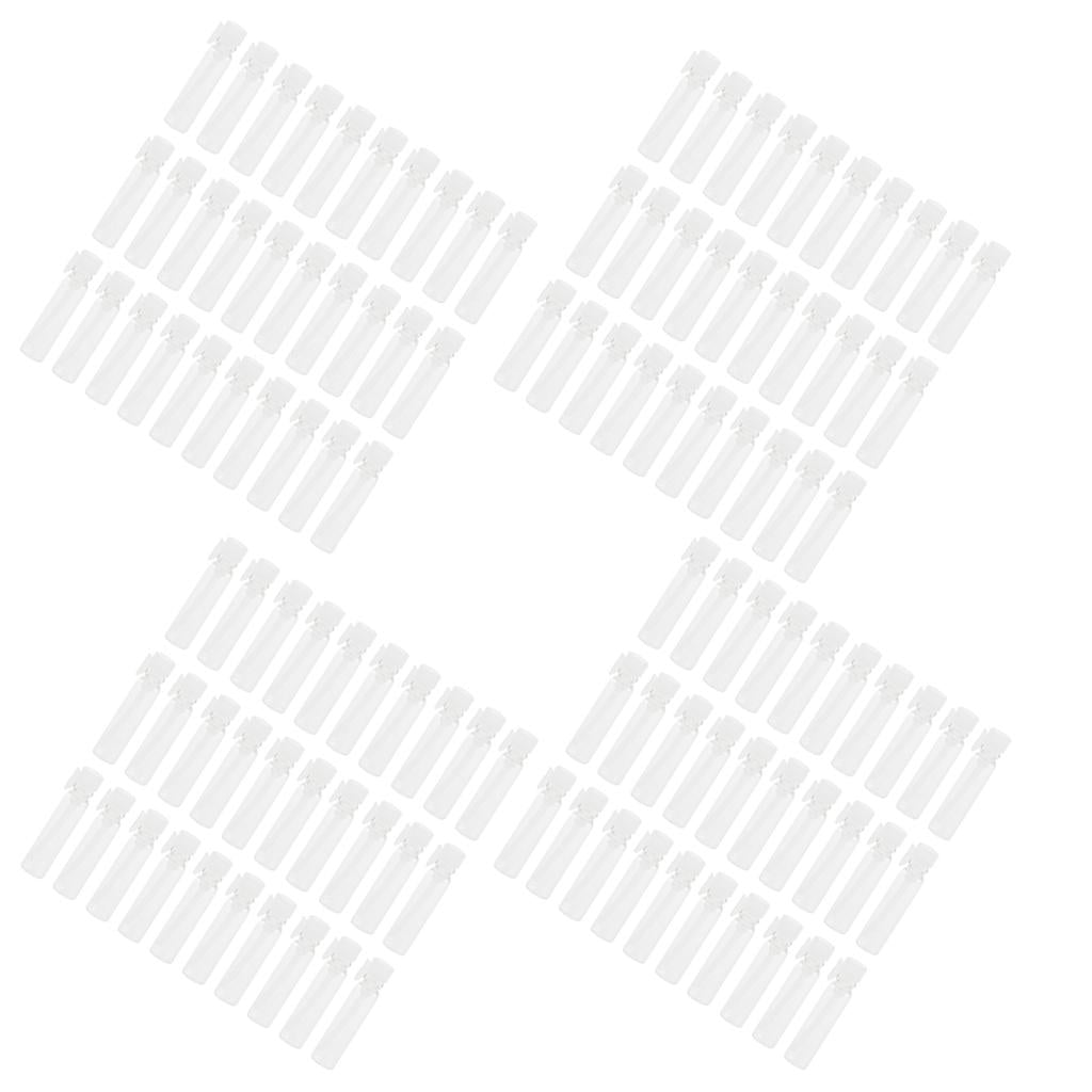 120X Mini Empty Perfume Trial Bottle Sample Vial Essential Oil Jar Cannings