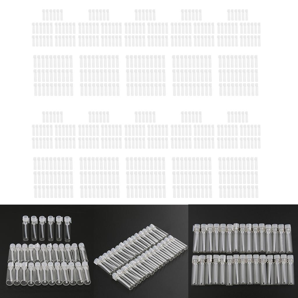 600X Mini Empty Perfume Trial Bottle Sample Vials Essential Oil Jar Cannings