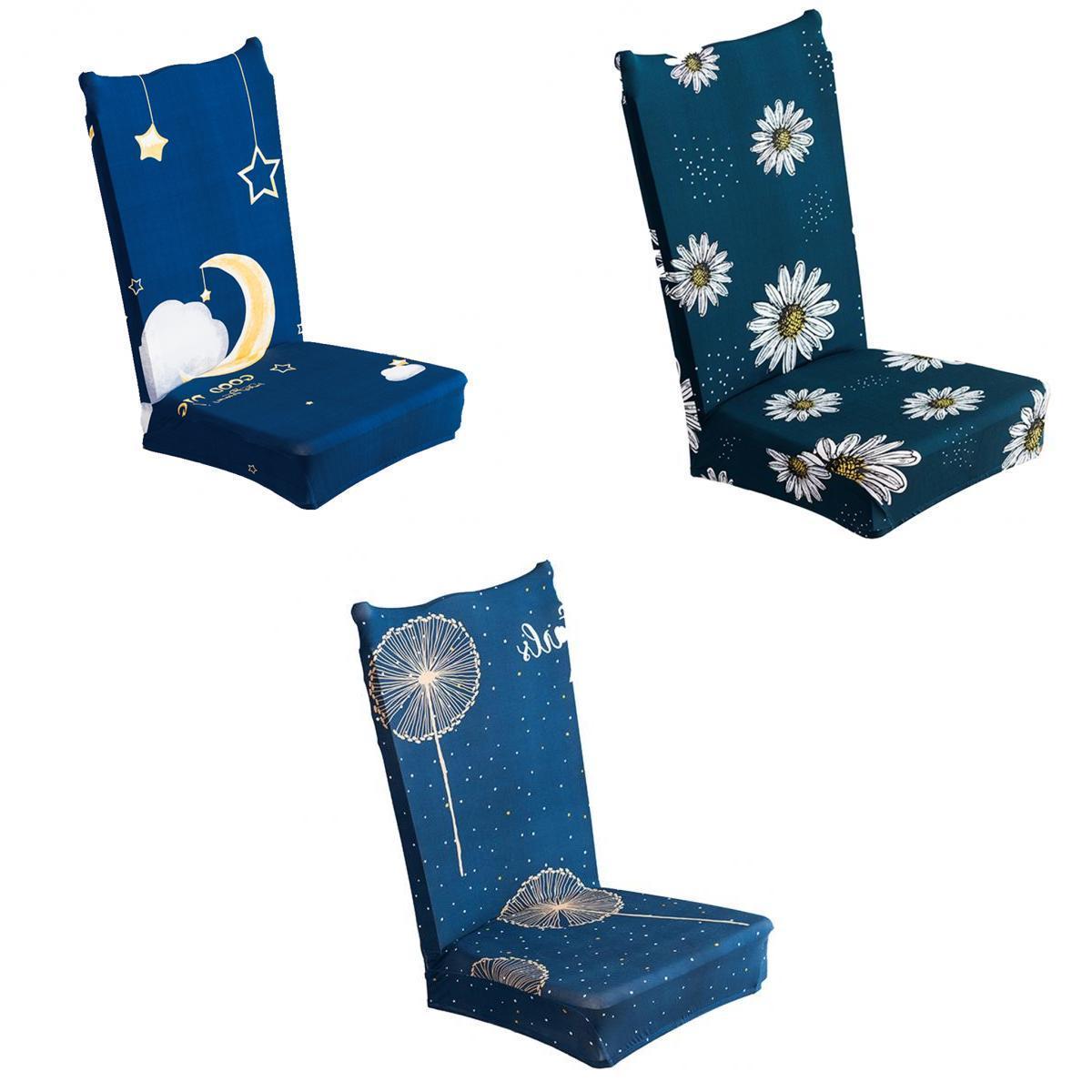 3Pcs Dining Room Chair Cover Seat Protector Banquet Chair Slipcover