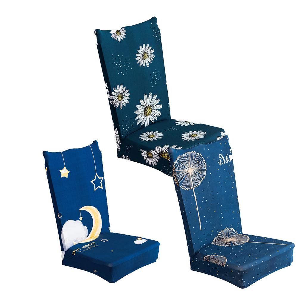 3Pcs Dining Room Chair Cover Seat Protector Banquet Chair Slipcover