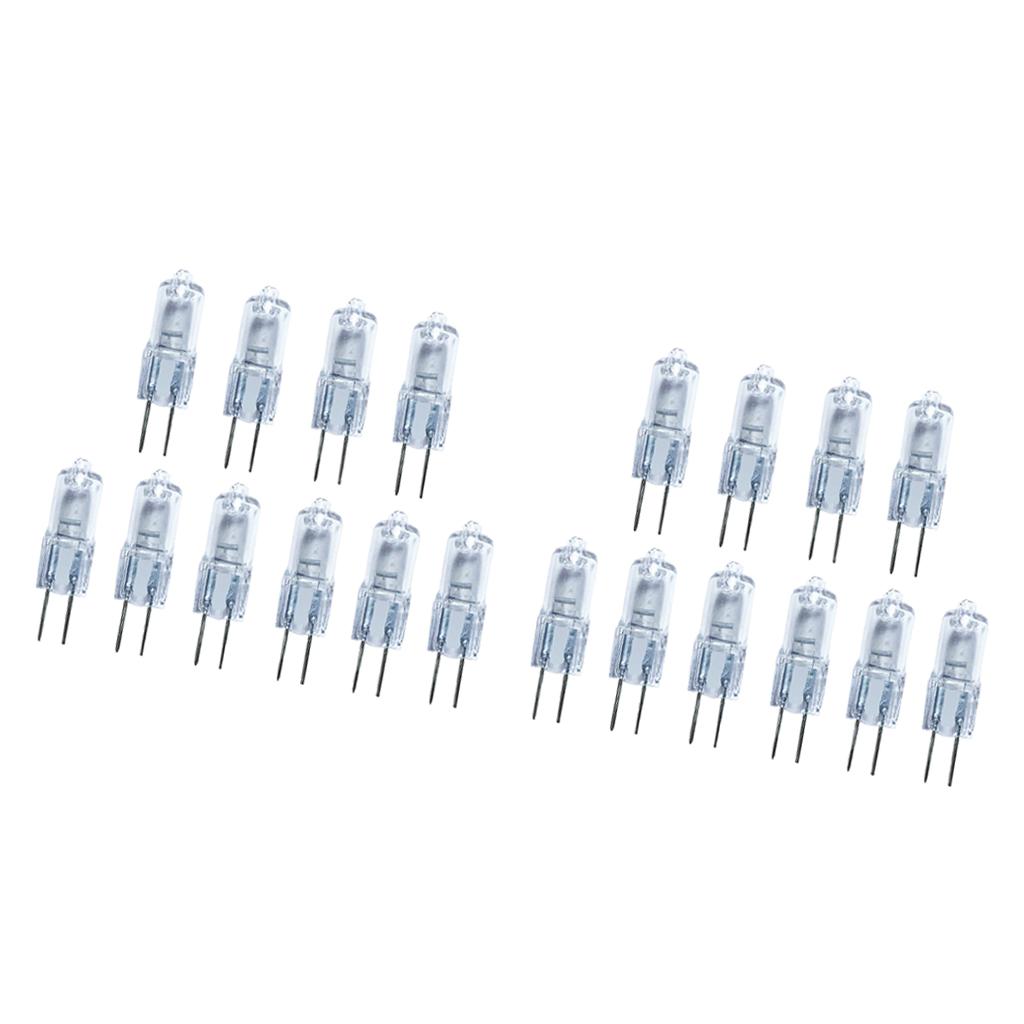 20 Piece Super Bright G4 6V 5w Tungsten Halogen Base Bulb Lamp Light