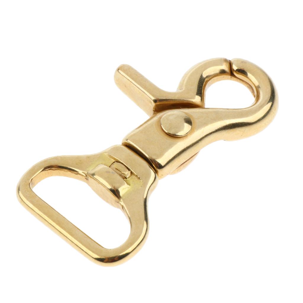 2x Lobster Clasp Hook Keychain Swivel Trigger Snap Hook Buckle Finding 20mm