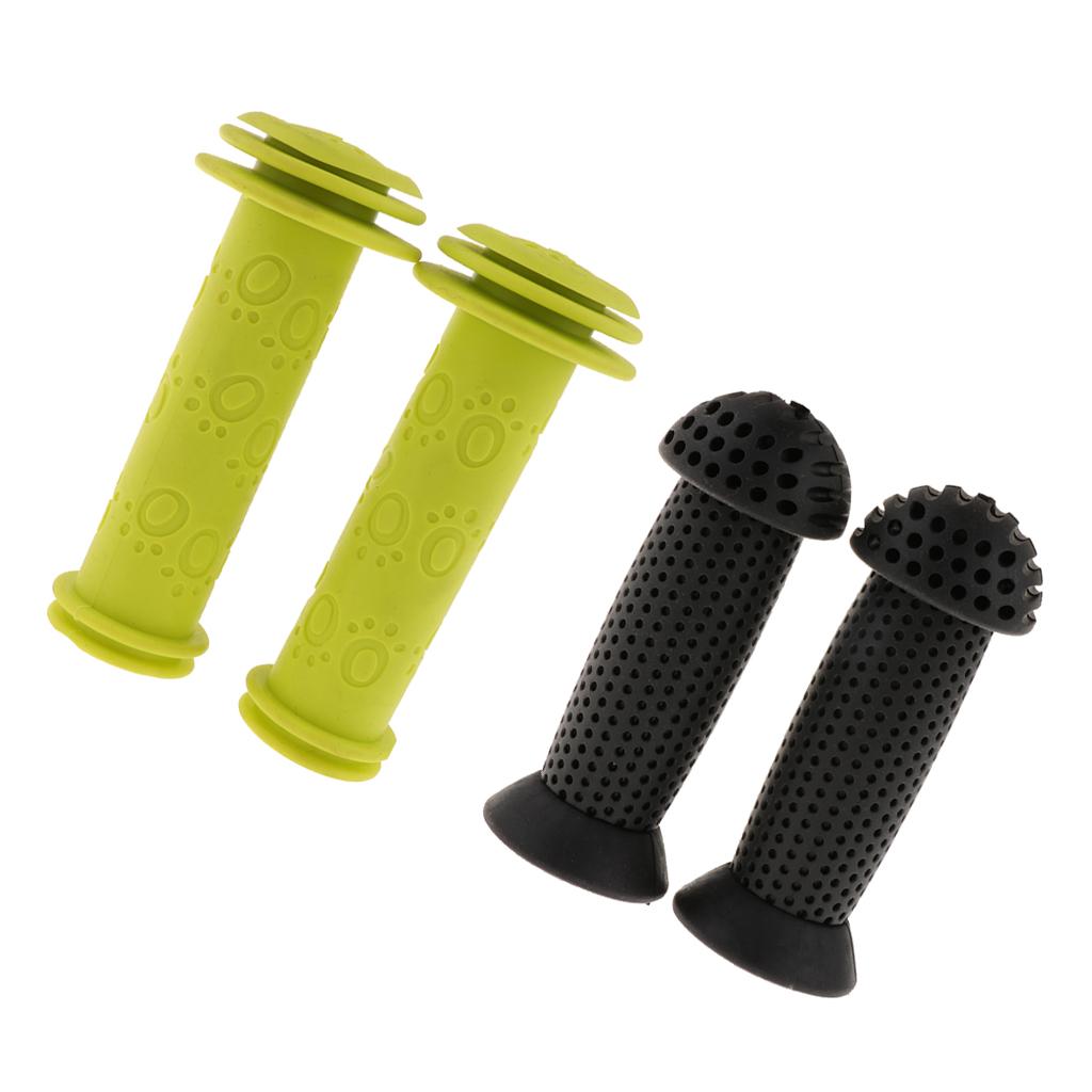 2Pcs Balance Bikes Handlebar Grips Mushroom Style Bar Grip Cycling Accessory