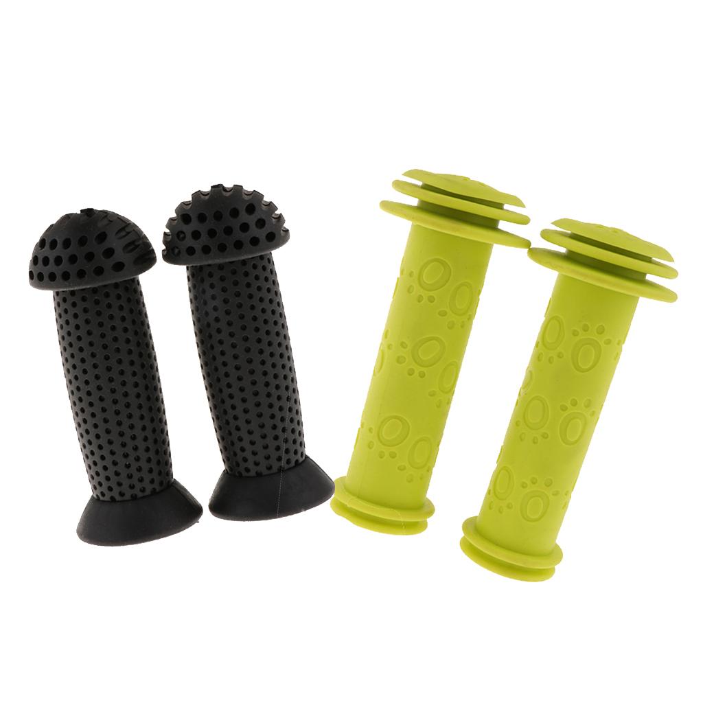 2Pcs Balance Bikes Handlebar Grips Mushroom Style Bar Grip Cycling Accessory