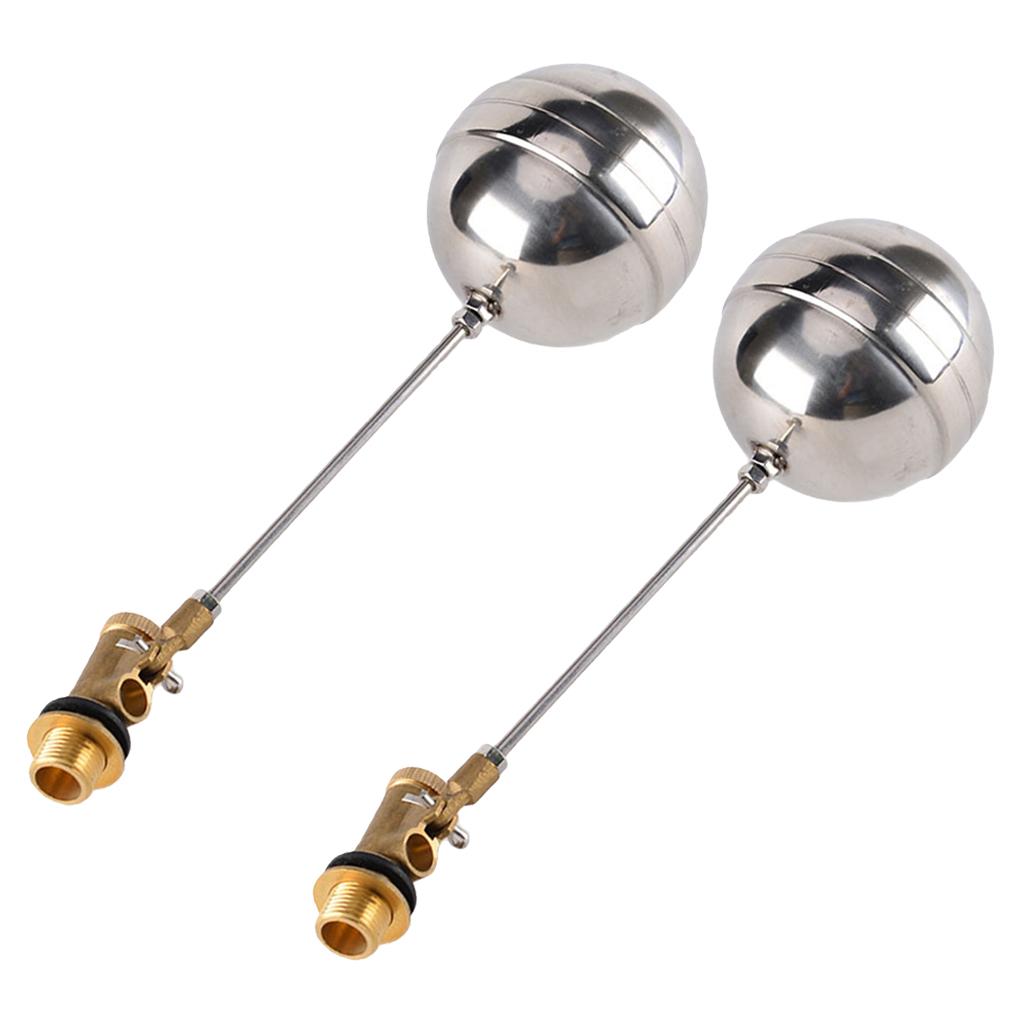 2Pcs DN20 Water Level Control Valve Water Tower Water Tank Float Valve