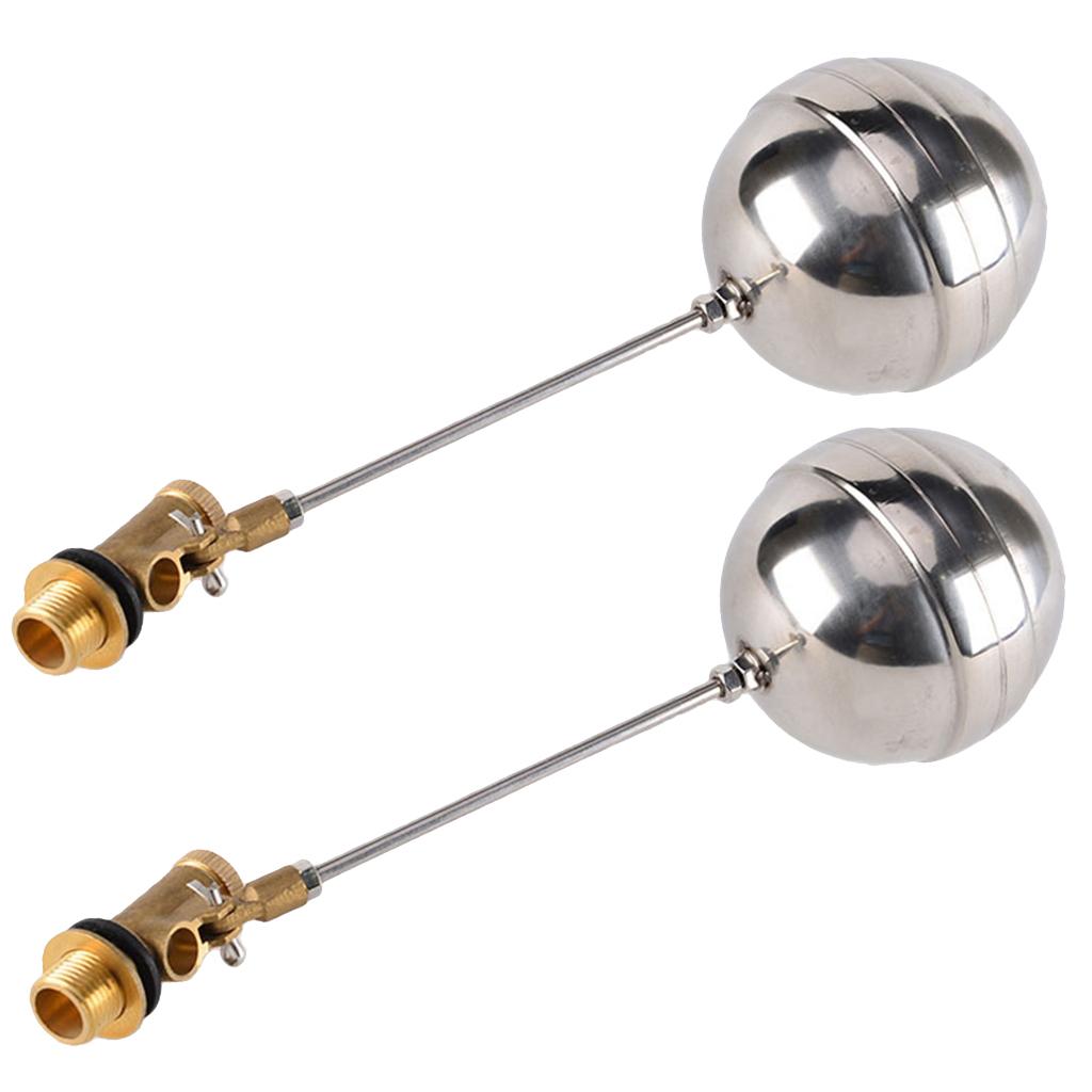 2Pcs DN20 Water Level Control Valve Water Tower Water Tank Float Valve