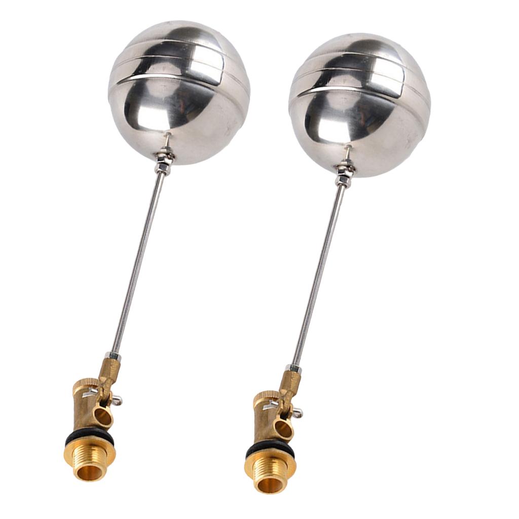2Pcs DN20 Water Level Control Valve Water Tower Water Tank Float Valve