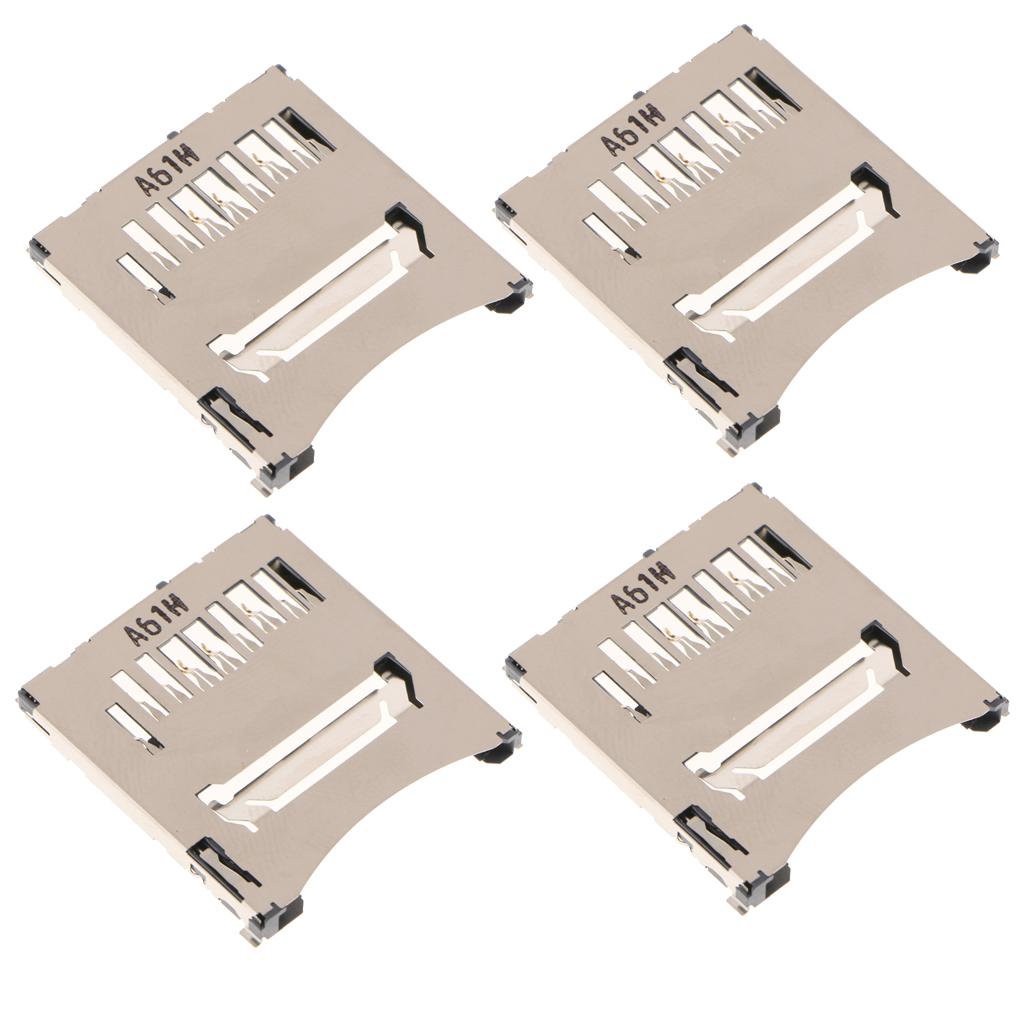4x SD Memory Card Slot Holder Tray Protector for Nikon D3300 D810 D750 D70