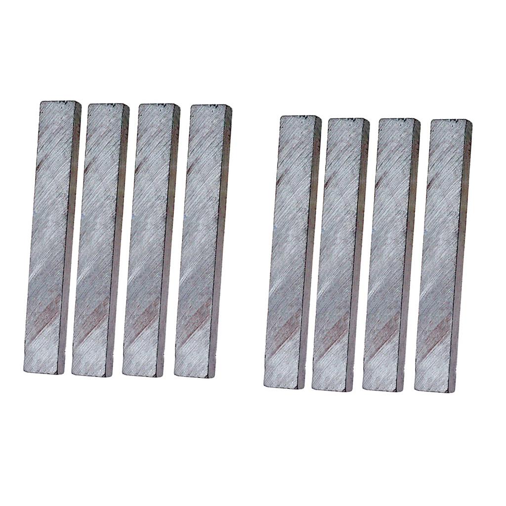 2 Set Mini Electric Guitar Humbucker Pickup Bar Magnet Accessories