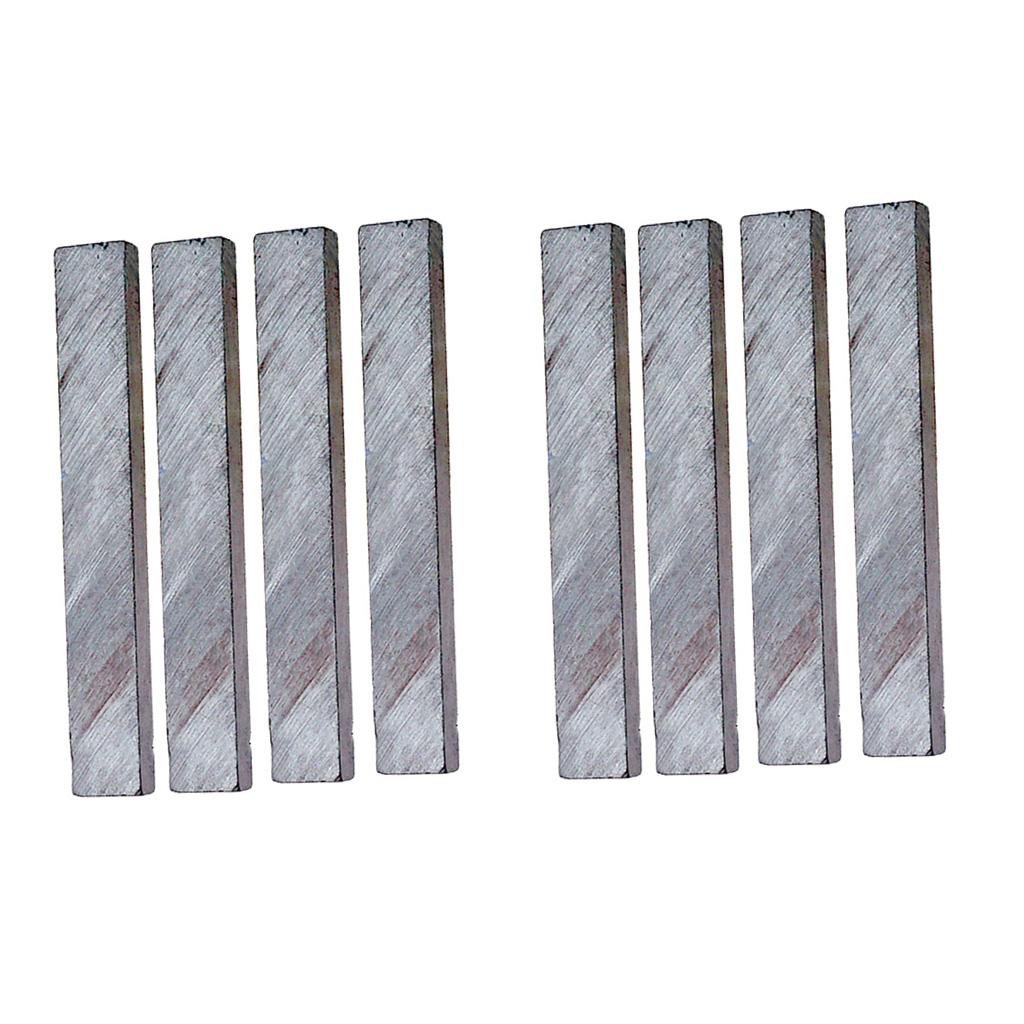 2 Set Mini Electric Guitar Humbucker Pickup Bar Magnet Accessories