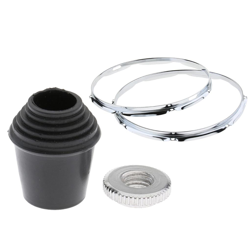 14 Inch 8 Lug Snare Drum Hoop Ring Rim & Drum Floor Tom Legs for Drum