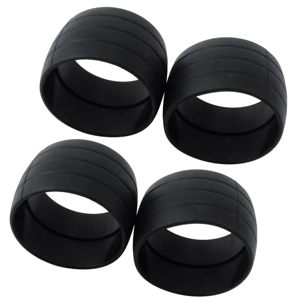 2 Pair Road Bike Drop Bar Fixed Gear Bicycle Handlebar Tape Bundle Ring 01
