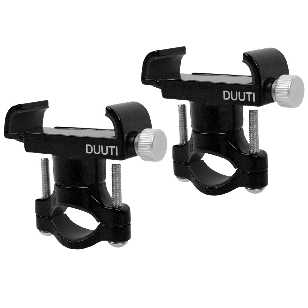 2 Pieces Aluminum Alloy Bicycle Phone Holder Cycling Handlebar Stem Mount 01
