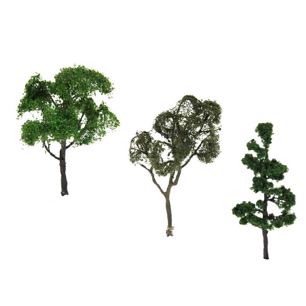 4.72 Inch Scenery Landscape Model Elm Tree Maple Tree Pine Tree Layouts