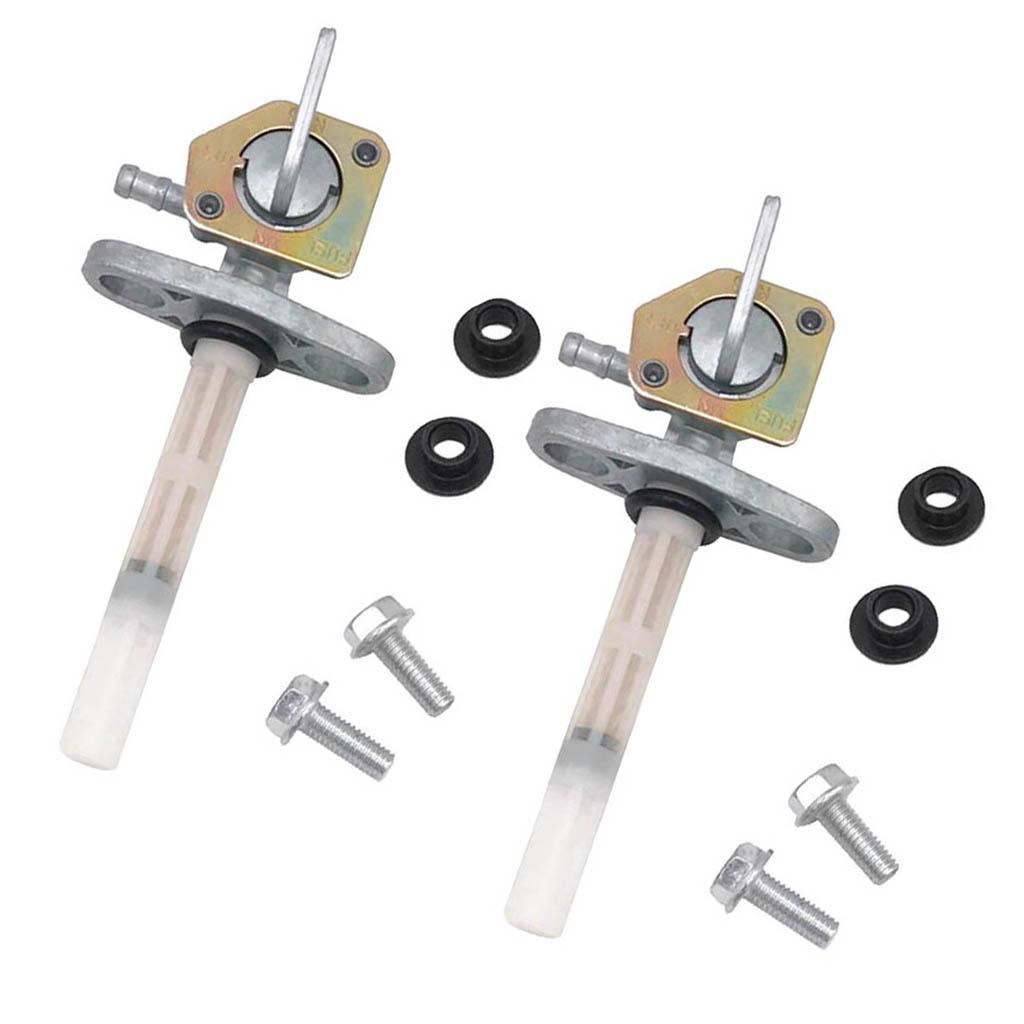 2pcs Fuel Gas Petcock Valve Switch for Honda TRX250 350 XR70 100 CRF150 250