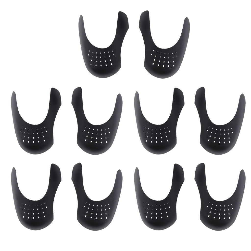 5 Pairs Black Protector Toe Box Decreaser Insert Anti
