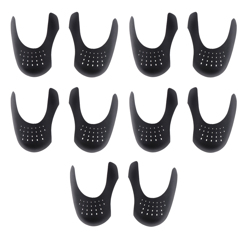 5 Pairs Black Protector Toe Box Decreaser Insert Anti