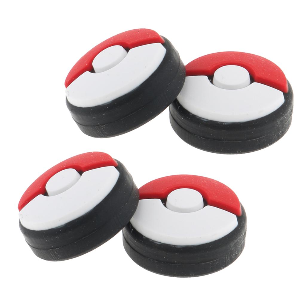 4x Silicone Analog Joystick Rocker Cover for Nintendo Switch Pokeball Plus