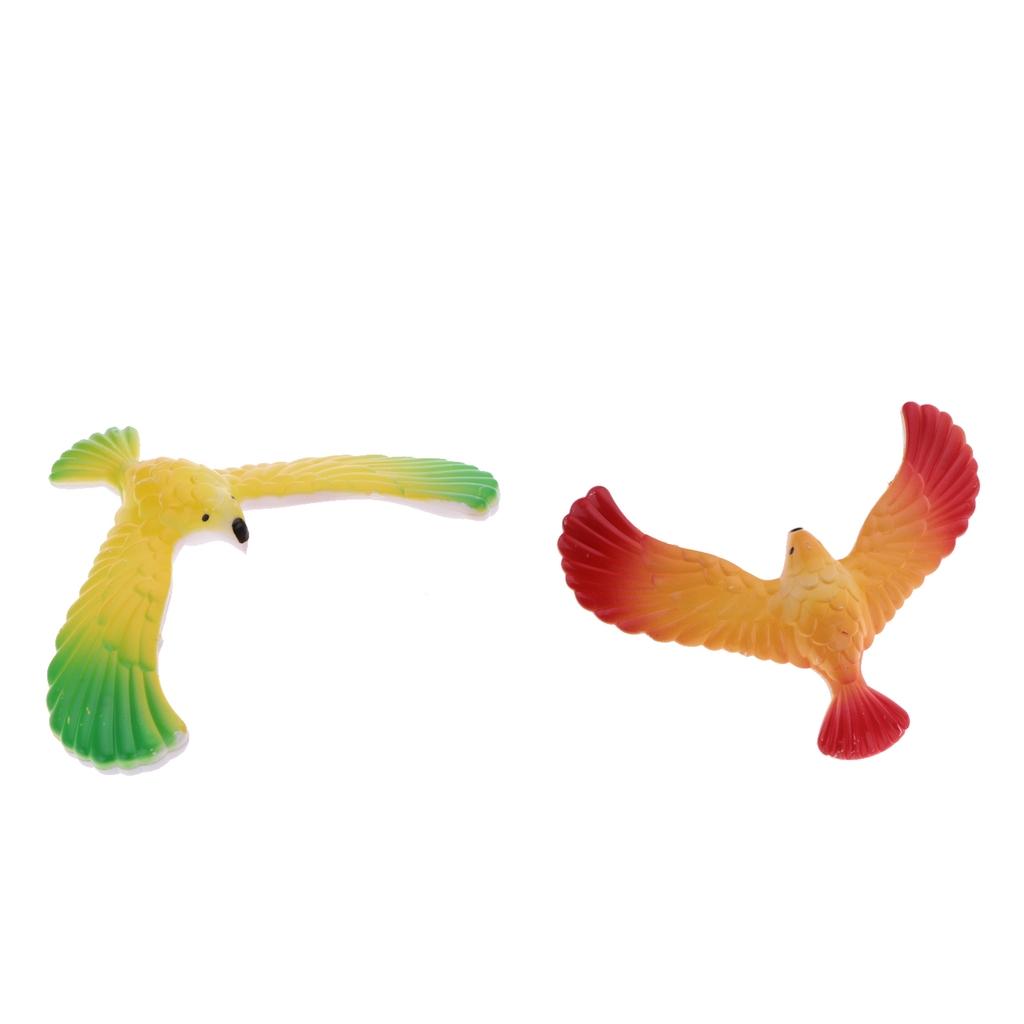 2pcs Mini Balance Eagle Model Exploring Barycenter Physics Educational Toy