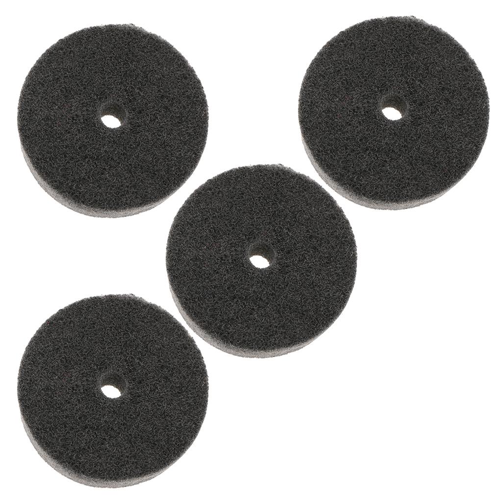 4Pcs --3inch Nylon Fiber Polishing Wheel Grinding Wheel for Bench Grinder