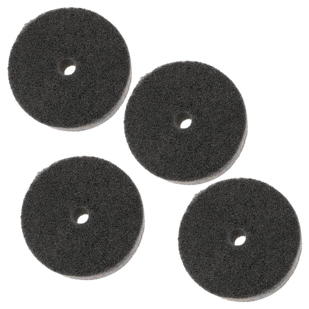 4Pcs --3inch Nylon Fiber Polishing Wheel Grinding Wheel for Bench Grinder