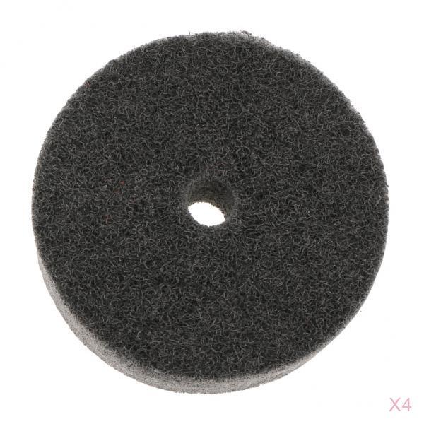 4Pcs --3inch Nylon Fiber Polishing Wheel Grinding Wheel for Bench Grinder