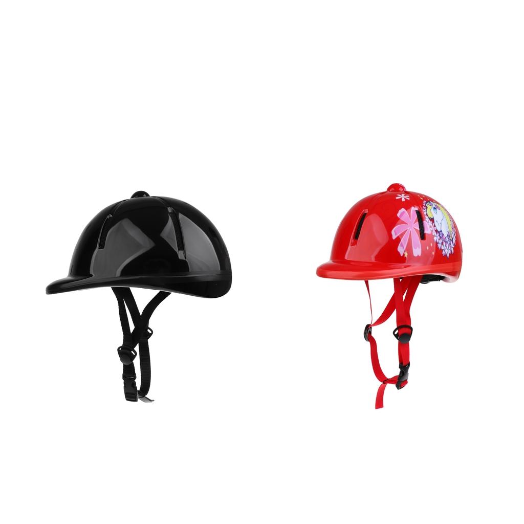 2x Kids Adjustable Horse Riding Hat/Helmet Head Protective Gear