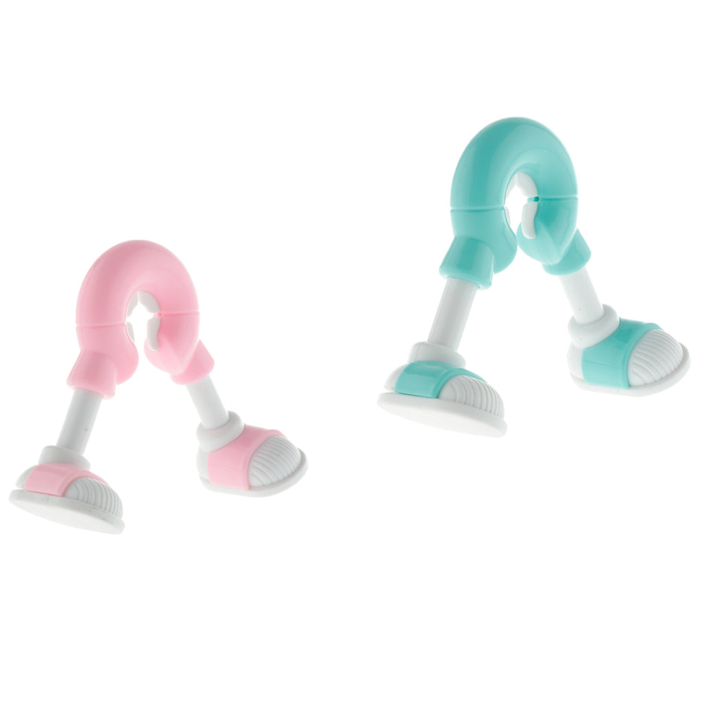 Cartoon Organizer White+Pink + Car Hanger Hook Headrest Holder White+Blue