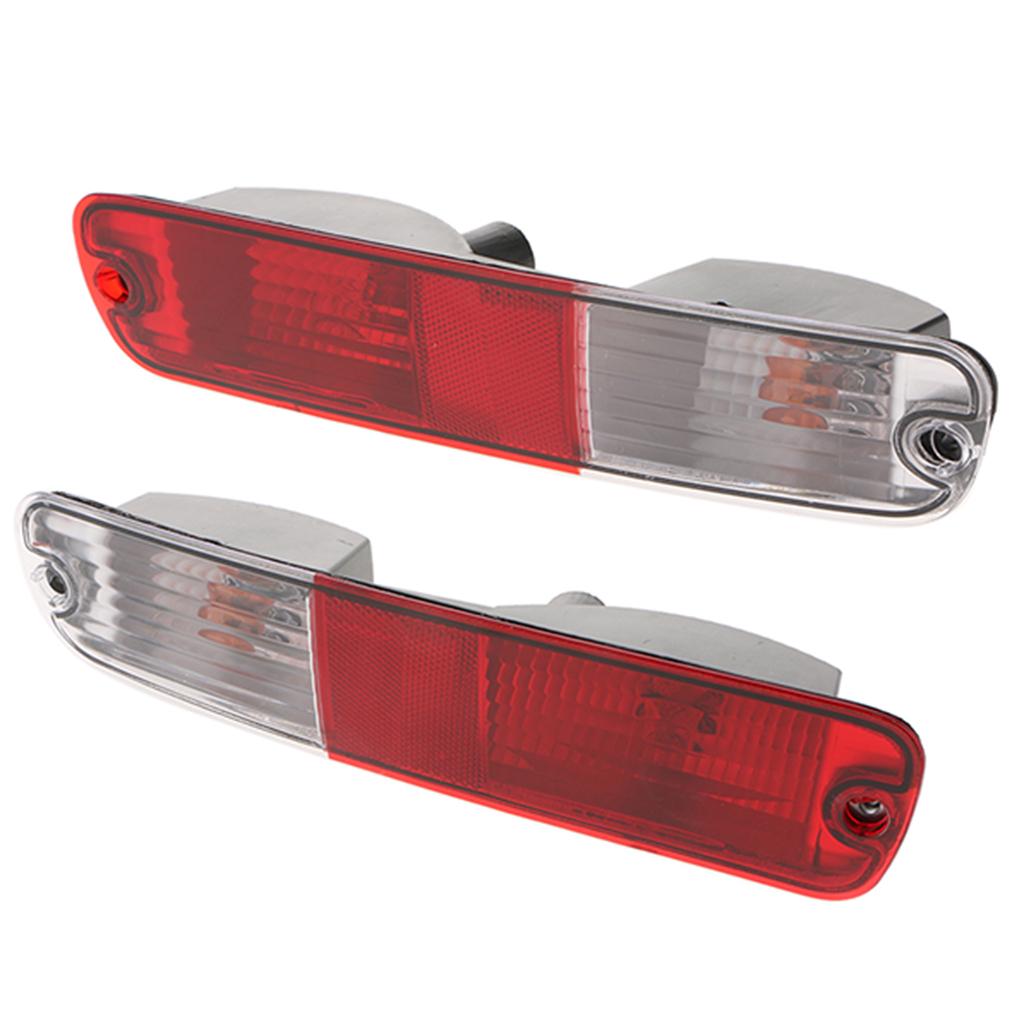 Car Left Side Rear Bumper Fog Light + Auto Right Rear Bumper Fog Light