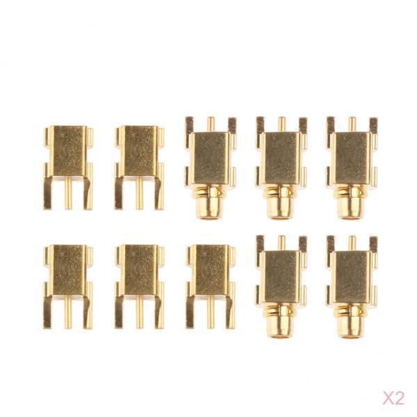 20 Pieces MMCX Socket Connector Male +Female for Shure SE215 / SE315 / SE425