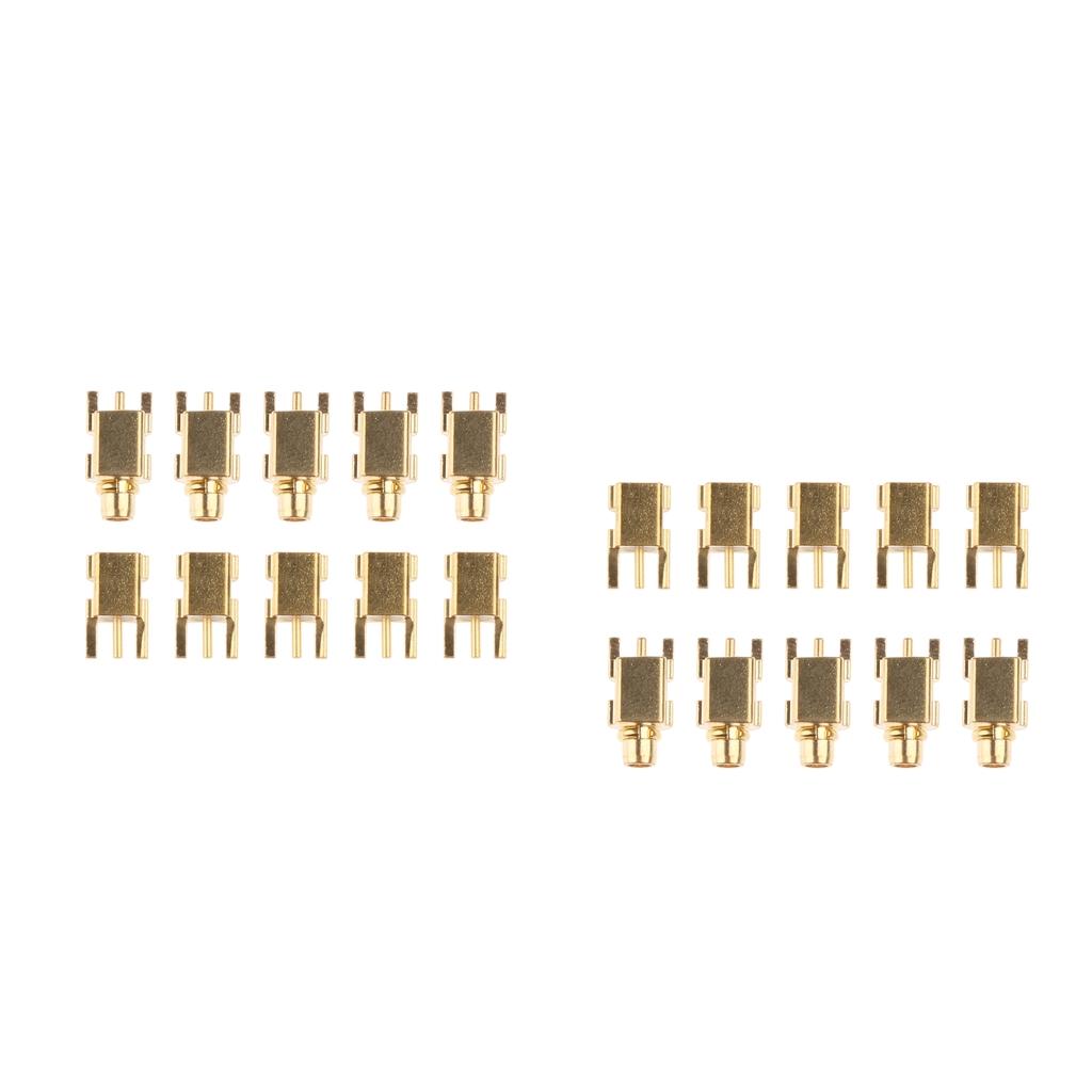 20 Pieces MMCX Socket Connector Male +Female for Shure SE215 / SE315 / SE425