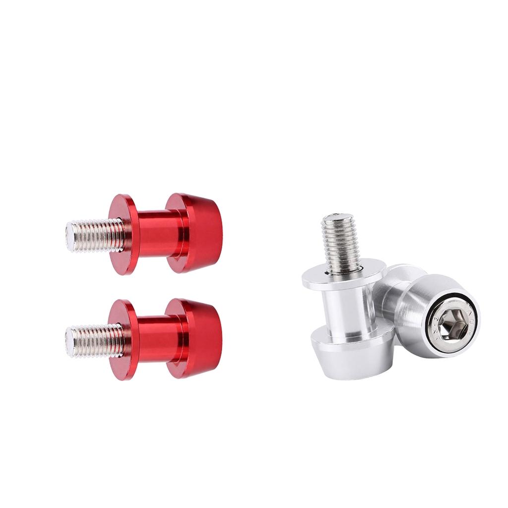 4pcs Universal Motorcycle CNC Swing Arm Slider Spools 8mm for Suzuki