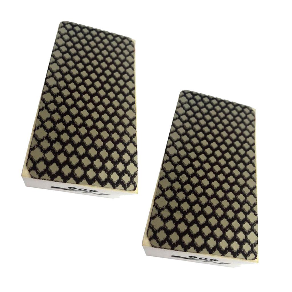 2pcs Diamond Hand Polishing Pad for Glass Granite Marble Stone 800 Grits