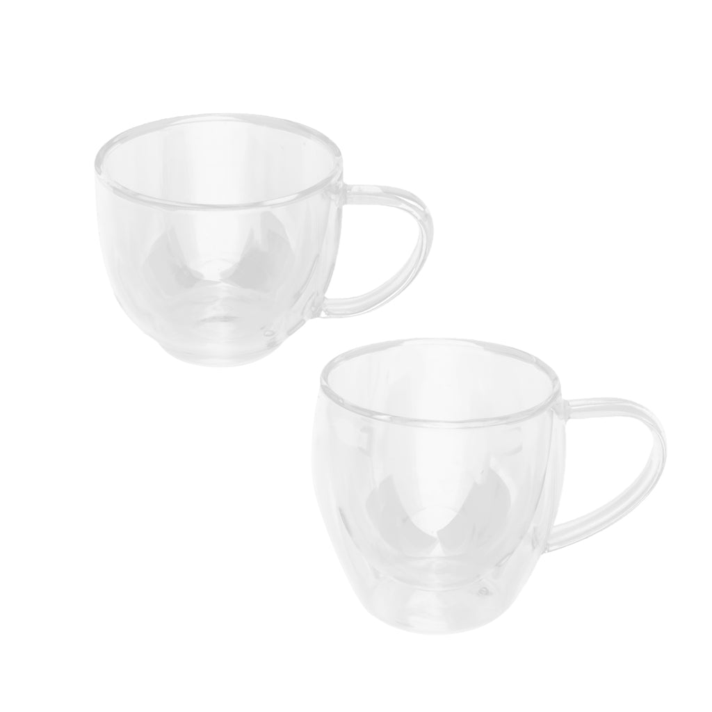 2Style 200ml Double-Layer Glass Espresso Cup Home Barware