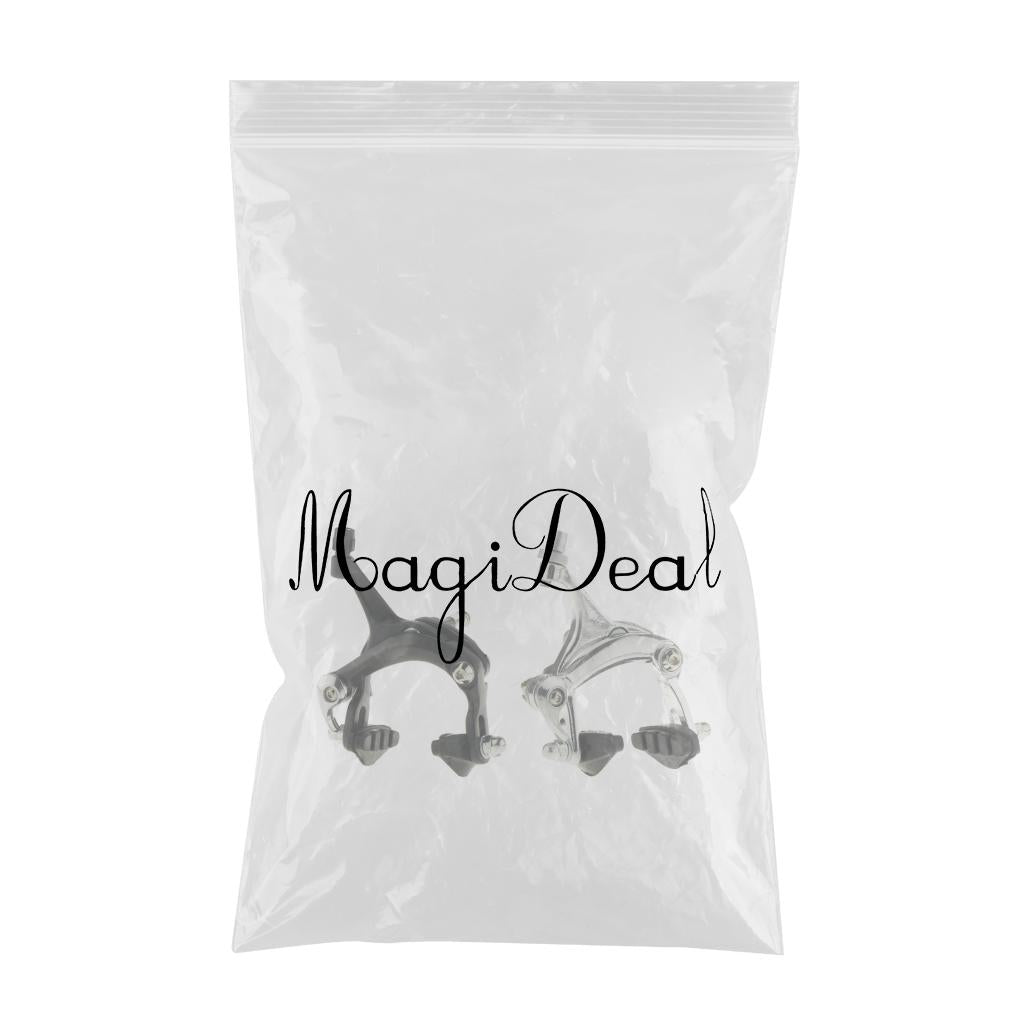 Brake Caliper Dual Pivot Brakes for Road Mountain BMX Bikes Bicycle 2-Pack