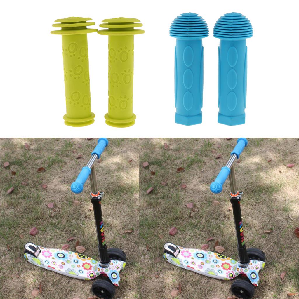 2Sets Balance Bikes Handlebar Grips Mushroom Style Bar Grip Cycling Parts