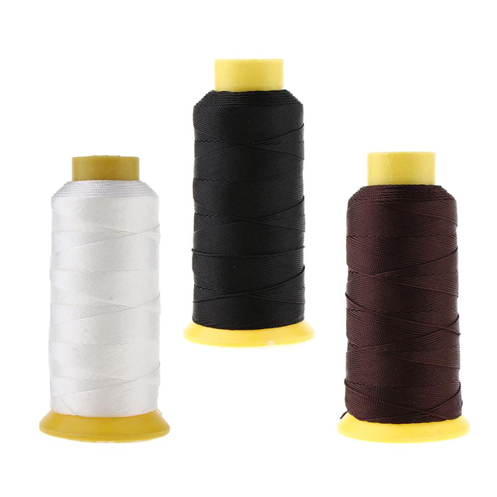 3pcs 200 Meters Strong Bonded Heavy Duty Nylon Tent Backpack Sewing Threads