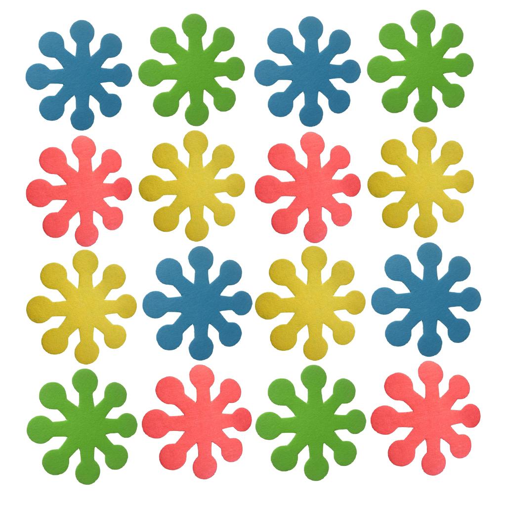 4set 16pcs Easter Decoration , Pot Mat Bowl Placement Heat Insulation Pads