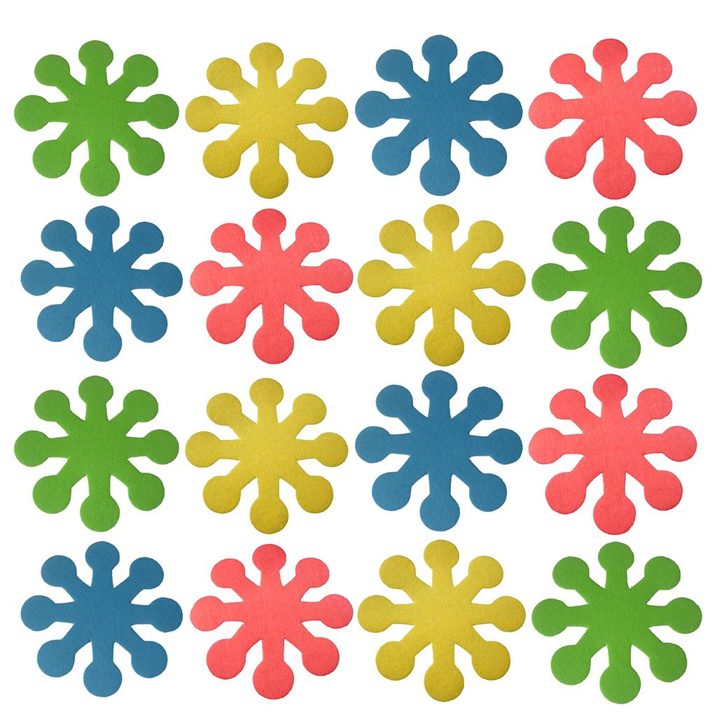 4set 16pcs Easter Decoration , Pot Mat Bowl Placement Heat Insulation Pads