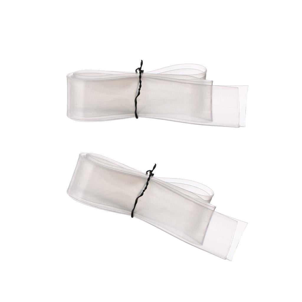 2xClear Transparent Heat Shrink Tube Wrap Cable Wire Sleeve 2.5cm x 1m