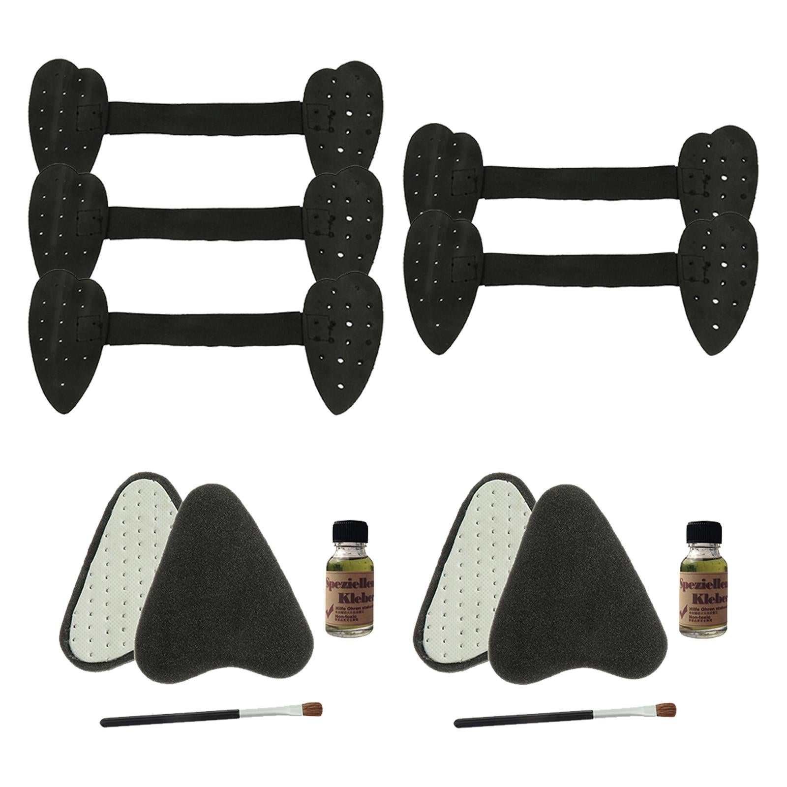 9Pcs Puppy Dog Ear Care Tool Ear Stand Up Sticker for Doberman Pinscher Dog