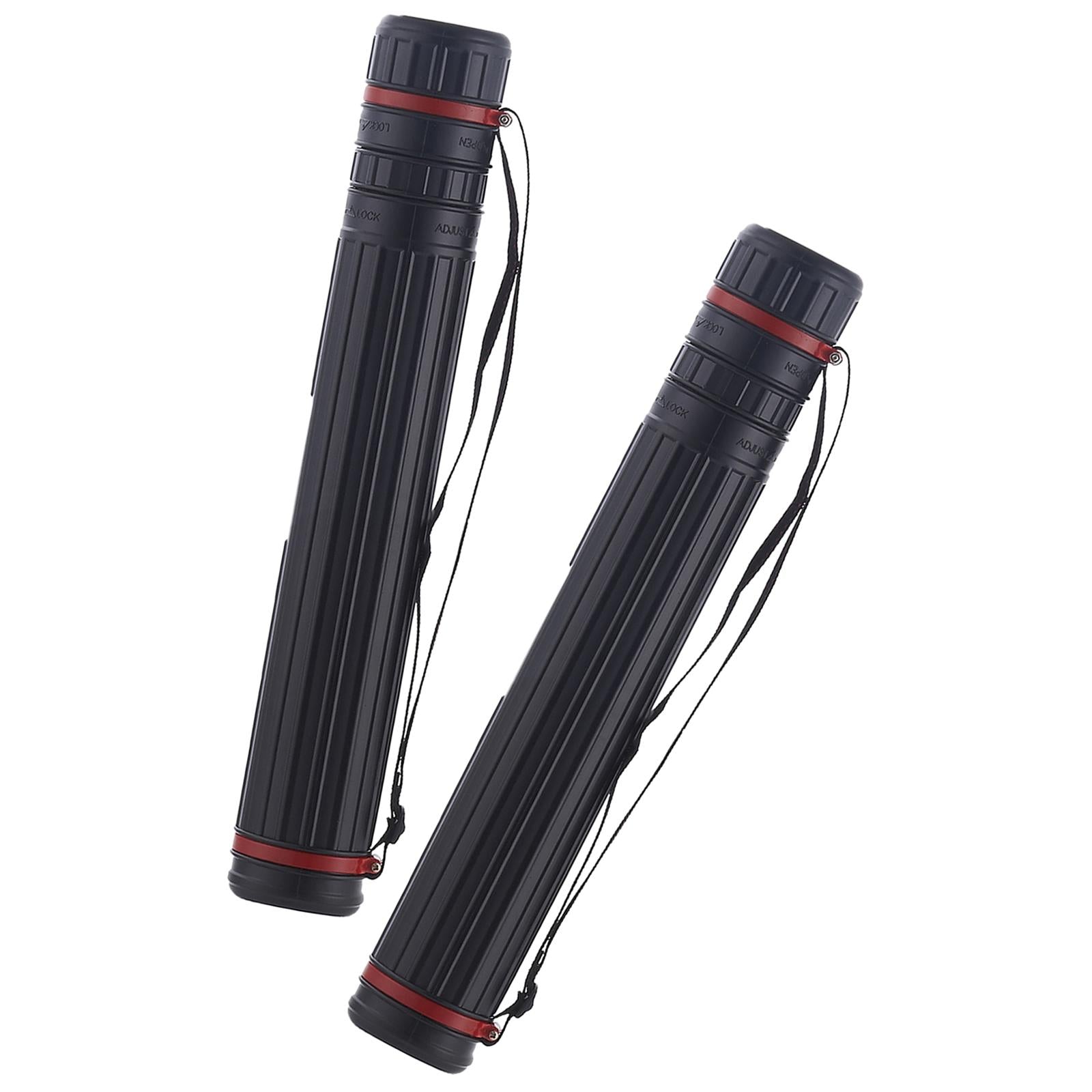 2pcs Telescoping Document Poster Storage Tube for Blueprint Paper
