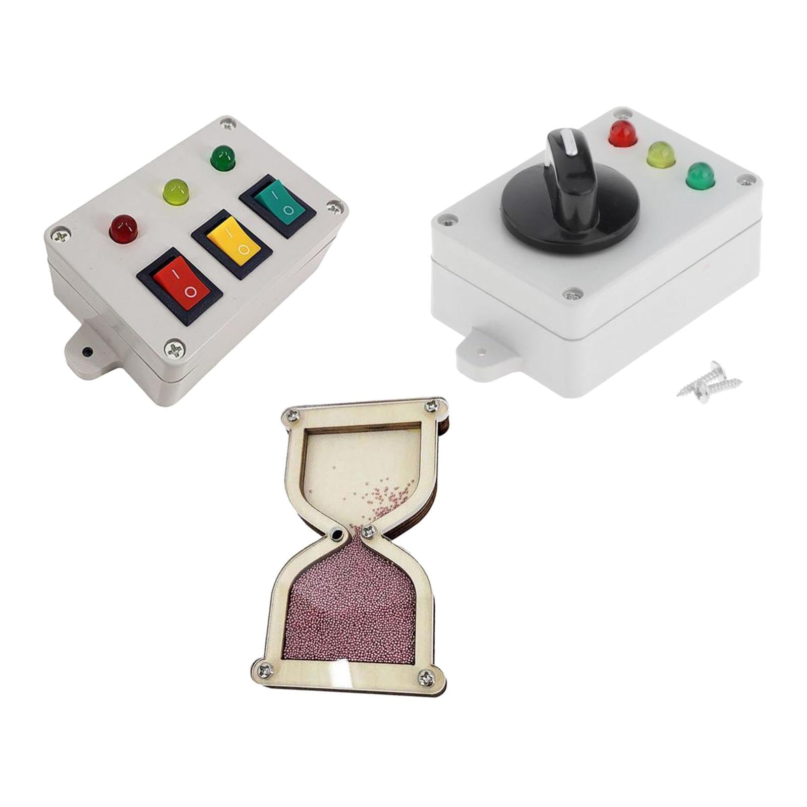 Board Traffic Light B and 3 Color Light and Champagner A