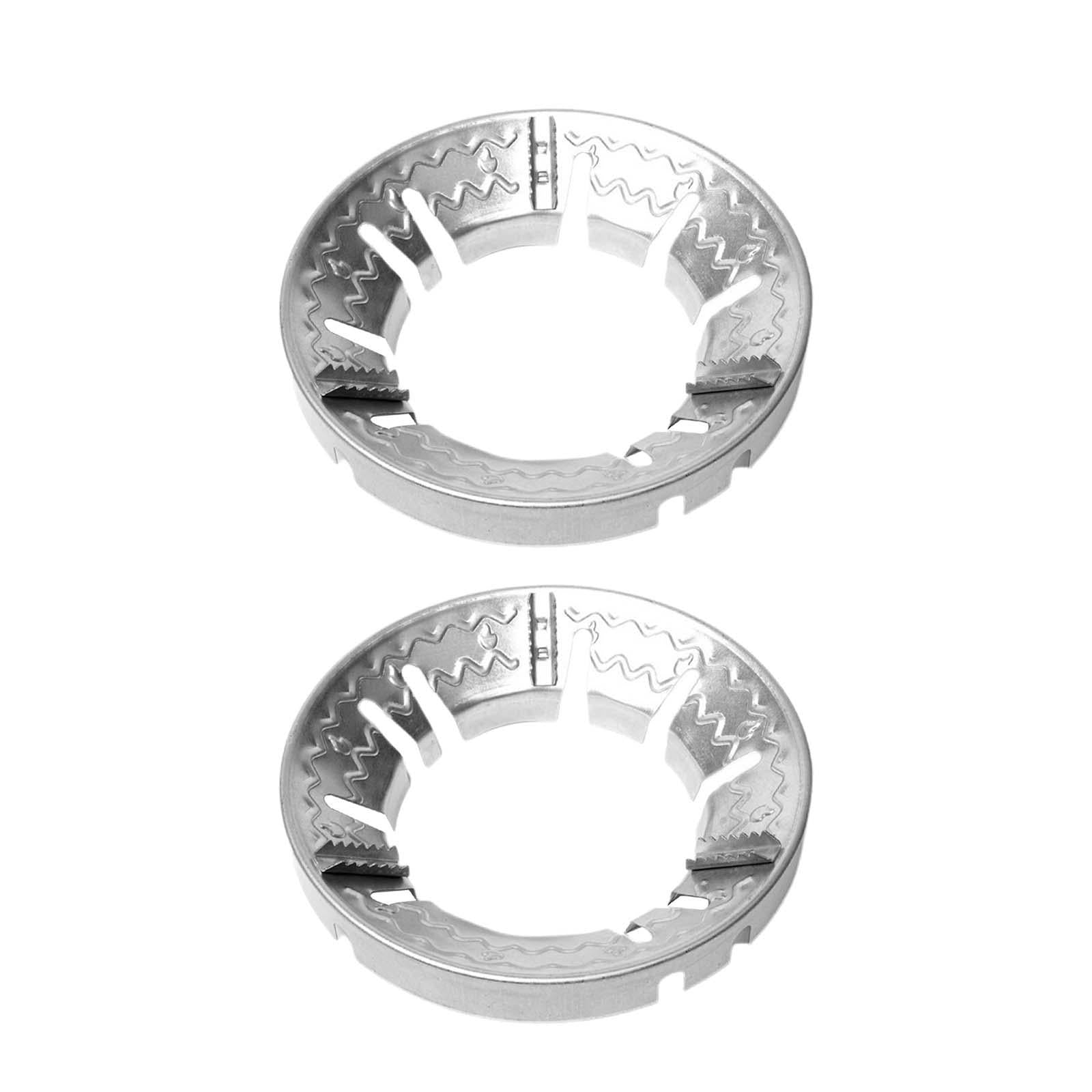 2x Gas rings Home Bracket Wok Rack Rings for Home Smaller Cookware Pot