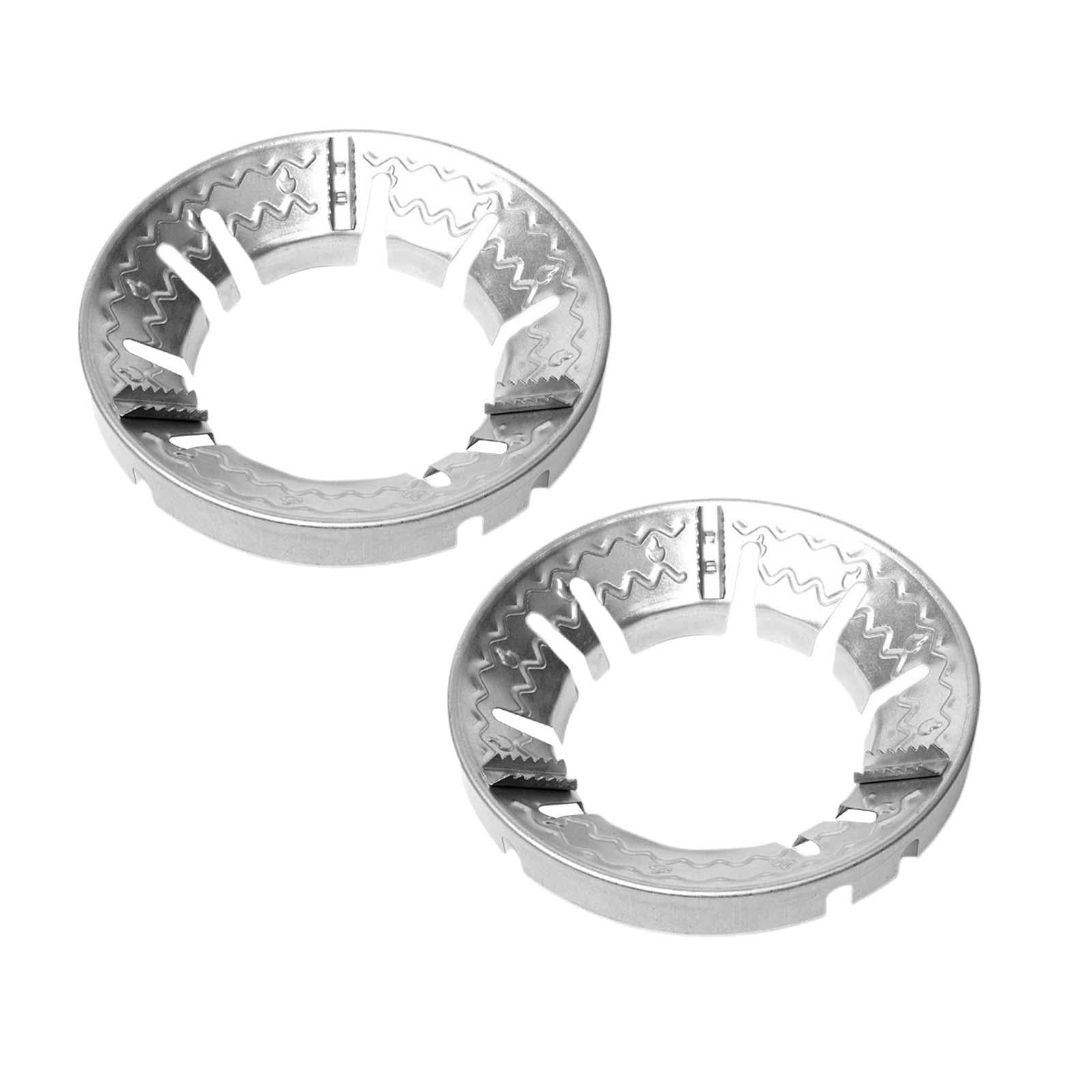 2x Gas rings Home Bracket Wok Rack Rings for Home Smaller Cookware Pot