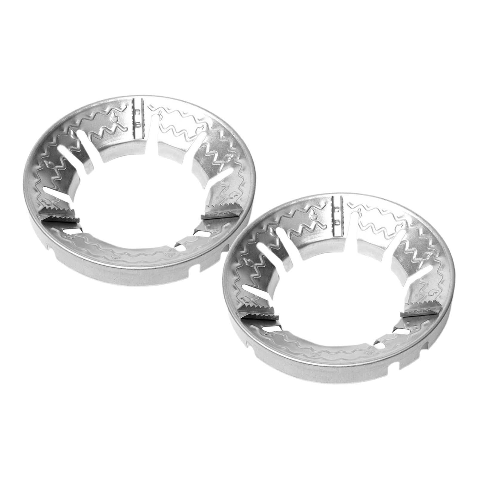 2x Gas rings Home Bracket Wok Rack Rings for Home Smaller Cookware Pot