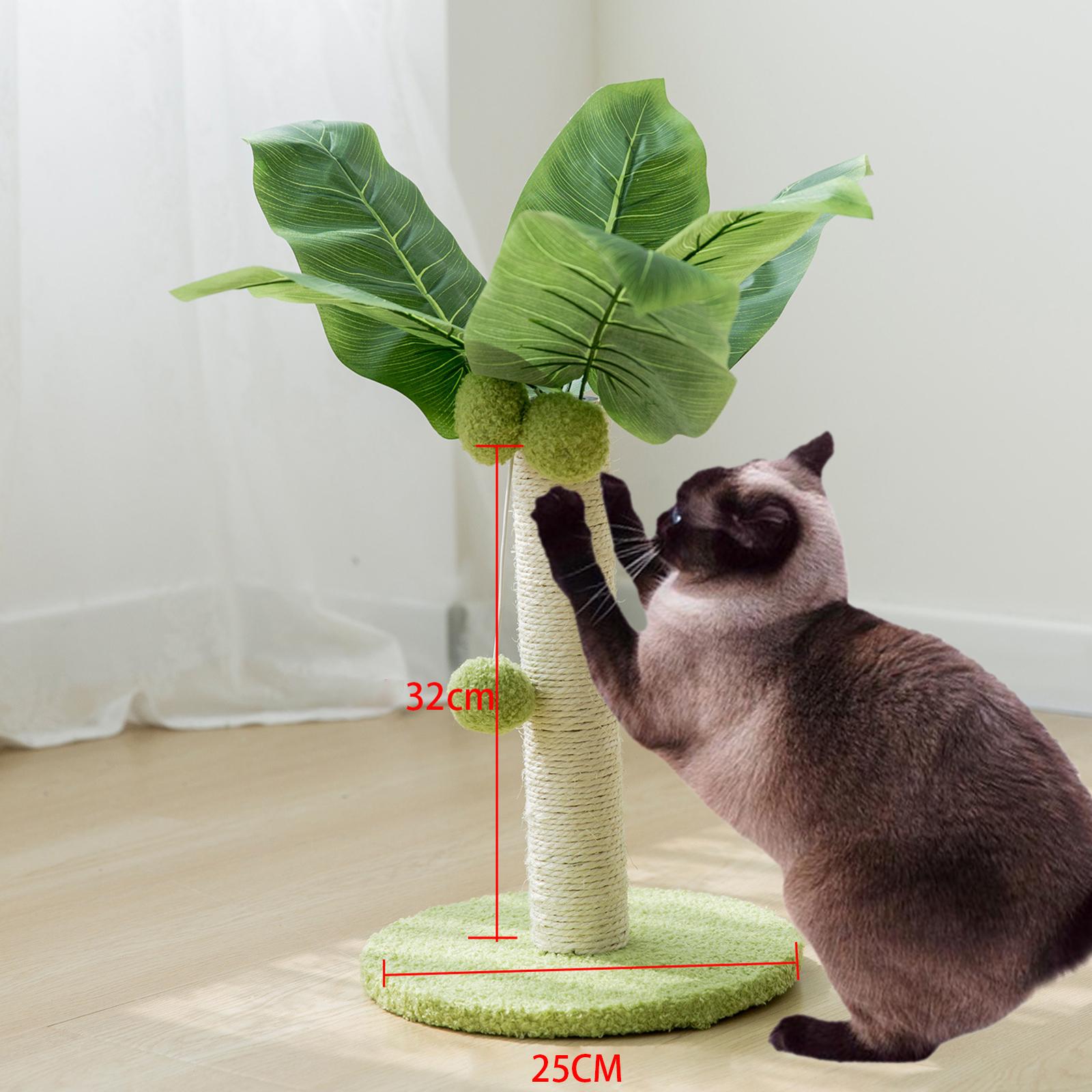 Cat scratching posts Cat Interactive Toy Cat Collar with Bell Necklace